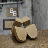 Universal Thread Womens Tess Platform Mule Heels 87931644 Tan Brown 6M