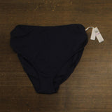 Anne Cole High-Waist Shirred Swim Bottoms MYPB36001 Navy Blue 22W