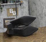 A New Day Womens Cassidy Rhinestone Ankle Boots 91636630 Silver Gray 10M