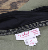 Isabel Maternity By Ingrid & Isabel Sailor Wide Leg Maternity Jeans Green 14