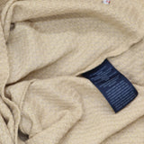 Tommy Hilfiger Womens Metallic Cold Shoulder T-Shirt J2IH6834 Camel Brown L