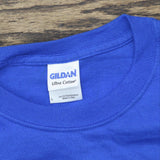 Gildan Mens Ultra Cotton Big Blue Wrecking Crew Graphic T-Shirt Tee Royal Blue L