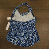 Magicsuit Womens Quill Sophie Tankini Top Swim 6019315 Blue Multi 12