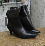 Universal Thread Kitten Heel Tall Dress Boots with Memory Foam Insole Black 9M