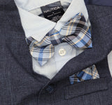 Nautica 4-Piece Formal Suit Set NDFHR17J-425 Tanzanite Blue 4