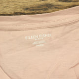 Eileen Fisher Womens Organic Cotton T-Shirt R9PID-T4100P Mauve Pink PM