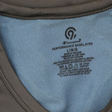 C9 by Champion Mens Long Sleeve Crew Base Layer Shirt 16703c270cc0b7 Gray L