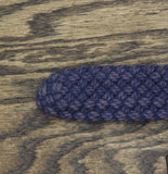 Lauren Ralph Lauren Womens Slide-Buckle Woven Denim Belt Denim Blue L