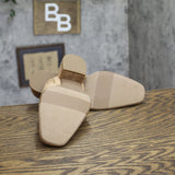 Universal Thread Womens Jessie Faux Suede Heeled Mule 95032858 Brown 7.5M