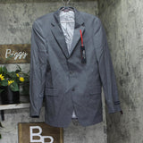 Tommy Hilfiger Modern Fit Flex Stretch Suit Jacket Grey Gray 38 Long