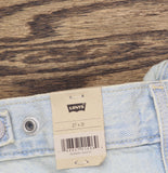 Levi's Cinch Baggy Womens Jeans High Rise Zip Fly 94417178 On Blast Blue 27X31