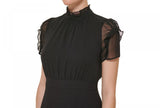 Vince Camuto Women's Signature Stretch Crepe Bodycon Dress VC2M3368 Black 10