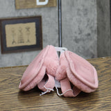 Cat & Jack Kids Strap Back Fuzzy Girls Slipper 166cda742387c7 Pink 7/8