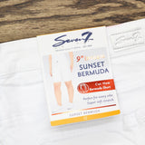 Seven7 Women's Soft Stretch Fray Hem Sunset Bermuda Short MY3329wHC
