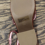 Wild Fable Womens Block Strappy Platform Heels 166caf4e55afe9 Pink Foil 6.5M