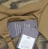 Auden Luxe Stretch Comfort Wire Demi Bra 94266683 Caramel Brown 34C