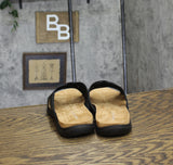 Easy Spirit Womens Meadow Criss Cross Sandals SEMEADOW Black 9.5M