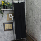 Wild Fable Womens Mid-Rise Wide Leg Cozy Pull-on Pants 94780776 Black S
