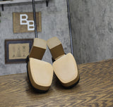 Sun + Stone Leoniee Ankle-Strap Platform Dress Sandals Black Microsuede 5.5M