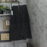 DKNY Womens Cargo Skirt Organza P4BNUWEN Black 0