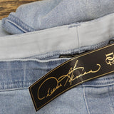 DG2 by Diane Gilman Classic Stretch Denim 5-Pocket Jegging Chambray Blue 2X