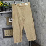 Universal Thread Womens High-Rise Corduroy Sailor Wide Leg Ankle Jeans Brown 17