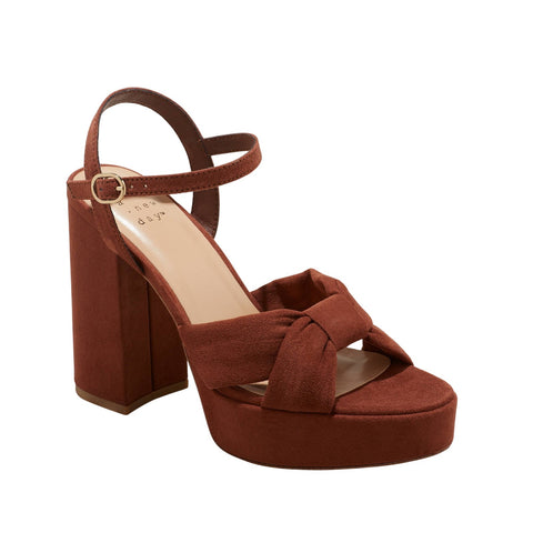A New Day Womens Riah Platform Heels 88075197 Brown 11M
