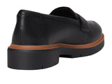 Clarks Westlynn Glow Penny Loafer 26184333 Black Leather 5M