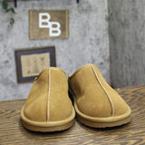 Goodfellow & Co Cruz Genuine Suede Clog Slippers 91308430 Brown 10