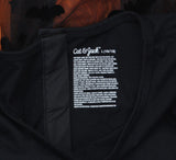 Cat & Jack Girls Adaptive Long Sleeve Halloween Tulle Dress Black / Orange L