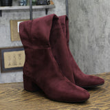Michael Michael Kors Heels Braden Over the Knee Riding Boots Merlot Purple 7M