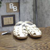 Universal Thread Womens Winnie Studded Fisherman Sandals White / Gold 8M