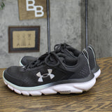 Under Armour Women's Charged Assert 9 Low Top Sneakers Iridescence Gray 5.5M