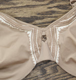 Olga Womens Butterfly Effect Full-Figure Minimizer Bra Toasted Almond Brown 40DD