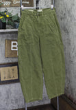 Universal Thread High Rise Easy Barrel Pants Olive Green 6