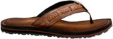 Clarks Women's Fenner Nerice Flip Flop Sandal 26125111 Honey Synthetic Brown 6M