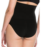 Assets By Spanx Womens Remarkable Results High-Waist Control Briefs Very Black S