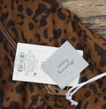 A New Day Mid-Calf Cone Heel Boots with Side Zip Leopard Light Brown 7.5M