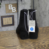 A New Day Mesh Block Heel Mid-Calf Booties with Memory Foam 94568456 Black 7M