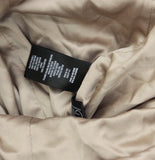 Kenneth Cole Sherpa Faux Fur Snap-Front Parka Jacket Brown S