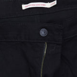 Levis Womens Plus Size 720 High Rise Super Skinny Jeans Pants Black Night 24W