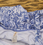 Raisins Curve Trendy Plus Lucia Printed Swimdress One Piece Slate Blue 14W