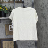 Champion Womens Classic Cotton Graphic Crewneck T-Shirt Natural Brown M