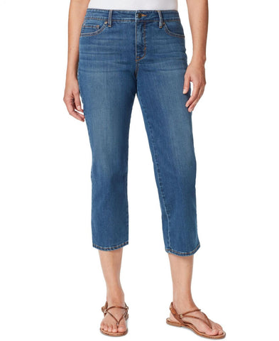 Gloria Vanderbilt Women's Slim Straight Leg Crop Jeans 30158014
