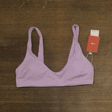 Andie Delray Pullover Scoop‑Neck Bikini Top AT378 Lively Purple S