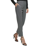 DKNY Women's Essex Mini Check Skinny Pants UI2PG401
