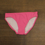Tommy Hilfiger Womens Classic Full Coverage Bikini Bottom Dahlia Pink M
