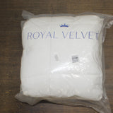 Royal Velvet Button Stitch Stain Restistant Mattress Pad White King