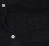 Cuddl Duds Fleece Stretch Notch Collar Pajama Set Two Piece A662811 Black PM
