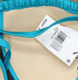 La Blanca Womens Earth Goddess Halter Bikini Swimsuit Top Teal Blue Green 8